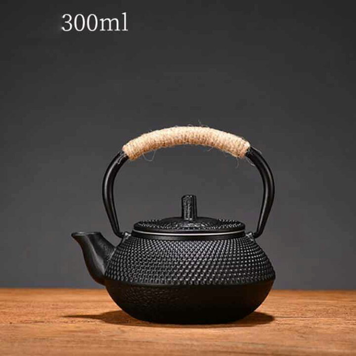 楽天市場】鉄瓶 急須 やかん 600ml 鉄びん ヤカン 鉄製 300ml 家庭用 