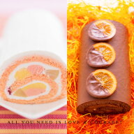 父の日ギフト2026 フルーツ お菓子 アイス 送料無料 話題の白桃ロール&ショコランジュセット 果物 スイー…