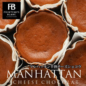 母の日 日付指定 チーズケーキ チョコレート マンハッタン半熟チーズショコラ 3号サイズ 直径約9cm ケーキ スイーツ 食べ物 洋菓子 春 お菓子 チョコ ばらまき用 大人数 会社 チョコレートケーキ かわいい 個包装 プチギフト プレゼント 洋菓子 北海道産クリームチーズ