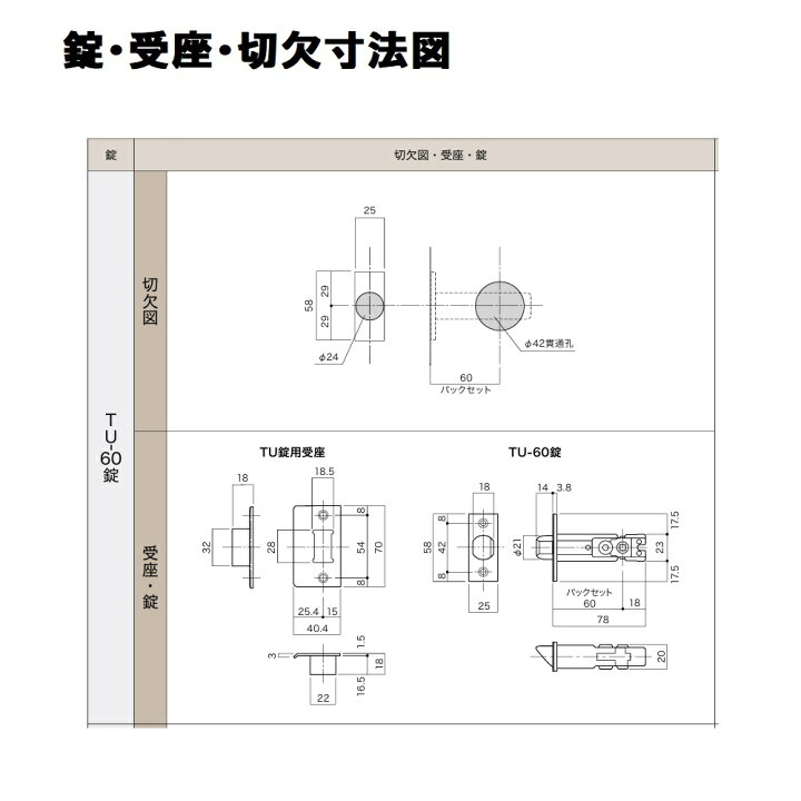 楽天市場】長沢製作所 古代 装飾玄関錠 アスカ(飛鳥) TU-203 
