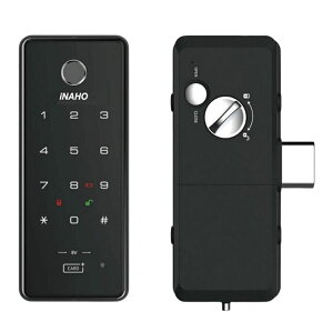 スマートリムロック ライト 指紋・タッチパネル非接触IC式電気錠 面付補助錠 FUKI iNAHO フキ イナホ