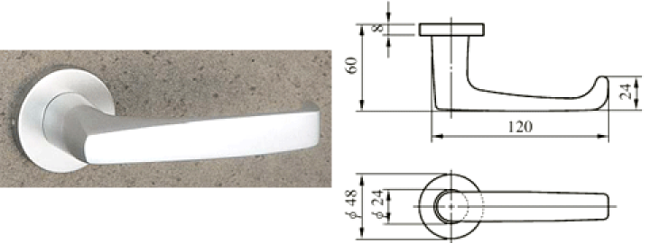 楽天市場】MIWA 鍵 U9 LA シリンダー・ケース・レバーセット (20型