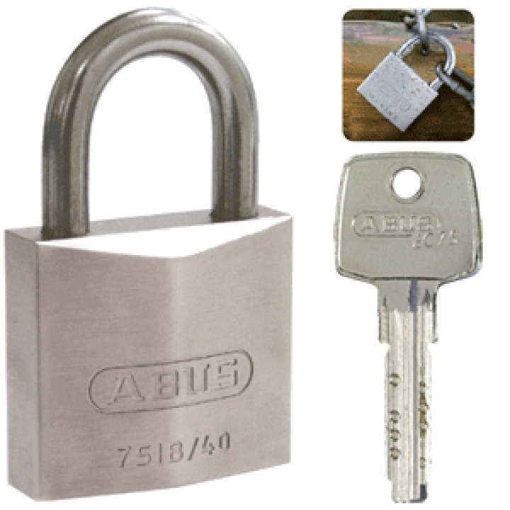 アンティーク　南京錠 楽天市場】[南京錠]サビに強い南京錠 ABUS (アバス)EC75IB : 鍵と防犯