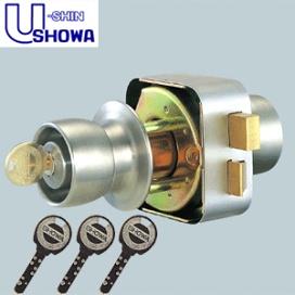 SHOWA シリンダー扉錠　NO8550JR SHOWA(ショウワ) 516取替用玄関錠・外開き対応品【ドア厚み29