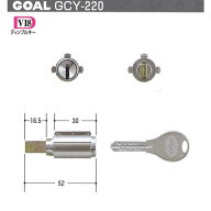 GOAL ゴール　V-PX　16.5mm　シル　扉厚34～37mm　（GCY-220）　キー3本付き　【在庫品】N　★016009