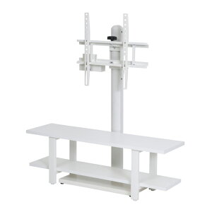 テレビ台 テレビラック ローボード 壁掛け風 壁寄せ テレビスタンド 収納付き ラックセット 幅90 奥行25 高さ30 首振り 回転 コード隠し 高さ調整 角度調整 収納 32 〜 50 インチ 対応