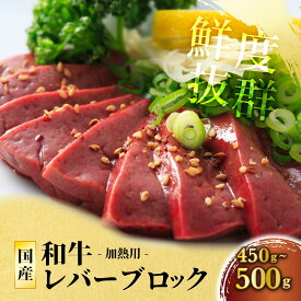 新鮮 国産牛 レバー ブロック 約450〜500g 国産 牛肉 ホルモン 焼肉 焼き肉 鉄板焼 BBQ バーベキュー ブロック スライス 美味しい 人気 おすすめ 定番 おかず 大容量 新鮮レバー 小分け 定番