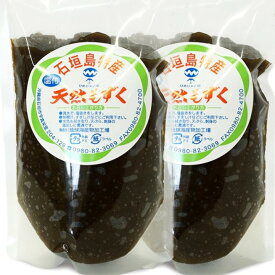 沖縄 石垣島 天然 もずく（塩漬け） 450g×2パック TS-88