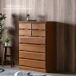 チェスト 6段 桐無垢材 90 箪笥 ハイチェスト 洋服ダンス 幅88cm 整理たんす おしゃれ オシャレ 衣類収納 収納力 引き出し 国産 日本製 完成品 北欧 木製 桐材 ナチュラル ブラン 茶色 ウレタン
