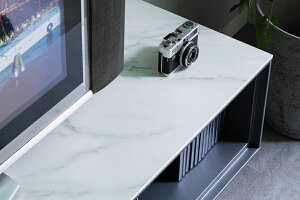 テレビボード テレビ台 幅180 ローボード 高さ45 完成品 石目調 セラミック天板 おしゃれ オシャレ モダン 脚付 ローボード ブラック ホワイト 引出しプッシュ式 大川家具Matsumoto アウトレット