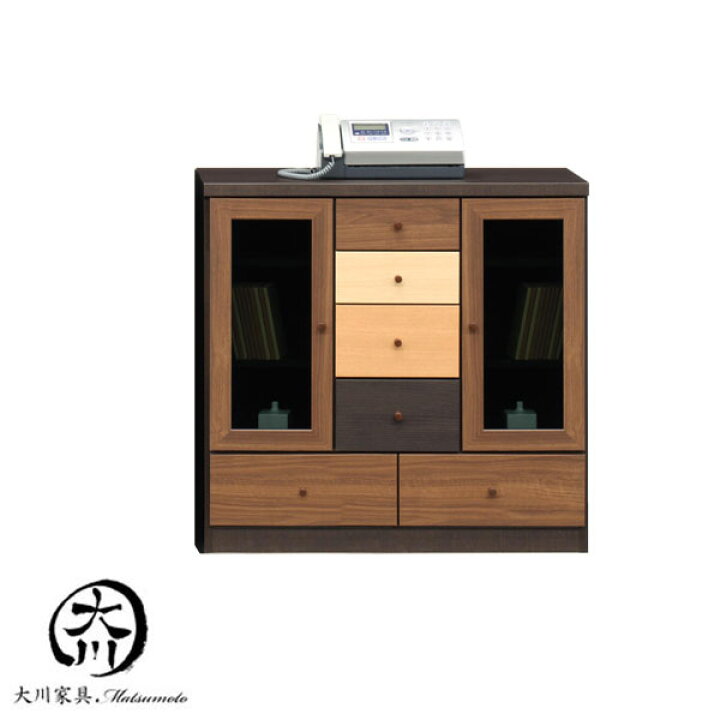 楽天市場 Fax台 電話台 キャビネット 90幅 ｆａｘ台 収納 国産 完成品 オシャレ サイドボード モダン カラフル家具 大川産 開き戸式 サイドボード 日本製 ブランド 高級 引き出し付き Fax台 日本製 送料無料 北欧 アウトレット価格並 大川家具 Matsumoto