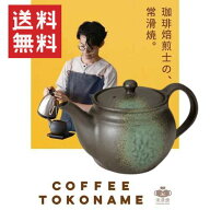 イラボ釉 珈琲ポット / コーヒー急須 コーヒーポット ポット 急須 ティーポット カフェ風 2人用 常滑焼 …
