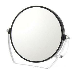 【ネコポスで送料無料】両面スタンドミラー 10倍/10倍拡大鏡付 両面スタンドミラー YL-1500 /ヤマムラ