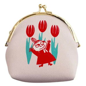 MOOMIN がまぐち チューリップ PINK / ムーミン ミイ リトルミイ 財布 小銭入れ がま口 コインパース コインケース コインポーチ キャラクター
