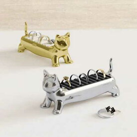 アリ キャット リングホルダー / ジュエリー収納 ジュエリーケース アクセサリー ピアス リング 収納 指輪 リング オブジェ 置物 可愛い ねこ 猫 ねこ雑貨