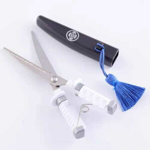 【メール便可】御守刀はさみ 沖田総司モデル / ハサミ 日本刀はさみ 携帯用 新選組 岐阜県 関市 刃物職人