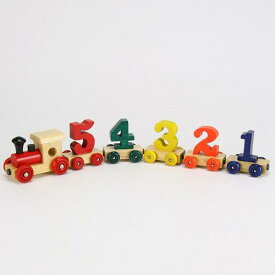 連結汽車1－5/木のおもちゃ/知育玩具/木製玩具