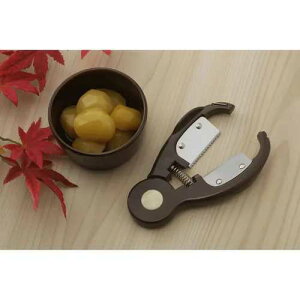 【メール便可】【燕三条製】スゴ切れ 栗の皮むき / 栗の皮むき器 栗むき器 栗皮剥き 栗用 皮剥き 栗剥き くりむき器 栗むき くり剥き 栗専用 栗むき鋏 はさみ ハサミ カッター 便利グッズ 日