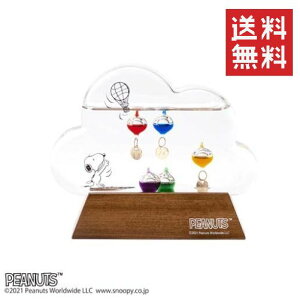 【送料無料】スヌーピーガラスフロート温度計 クラウド/ 人気 おすすめ ブランド 出産内祝い 結婚内祝い 結婚 引出物 引き出物 快気祝い 香典返し 粗供養 ギフトセット