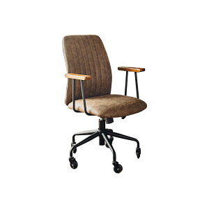 【4%OFFクーポン】 デスクチェア マット おしゃれ キャスター付き PUレザー 座面昇降機能 360度回転式 アンティーク 調 チェア 回転 肘付き オフィスチェア ロッキング機能 在宅ワーク 椅子