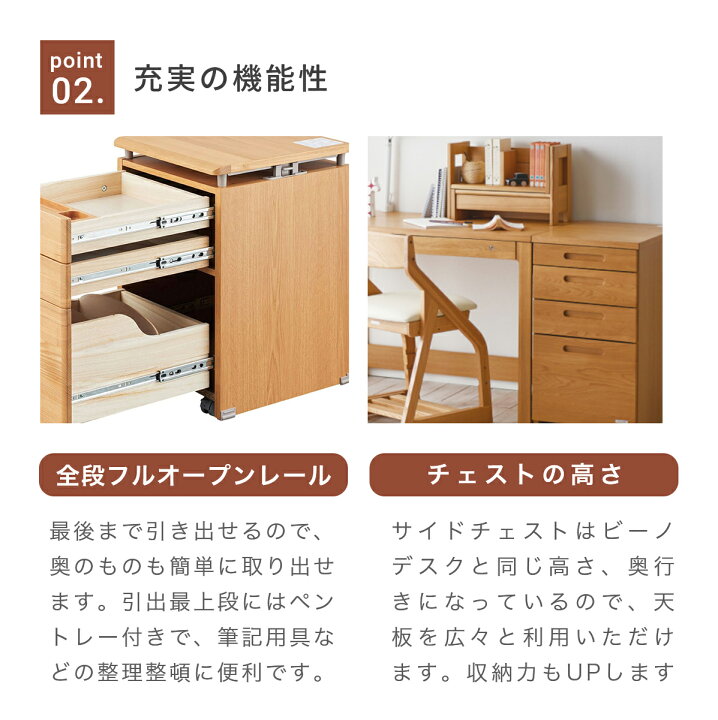 楽天市場】☆ サイドチェスト コイズミ ビーノ 幅42cm シンプル スリム  