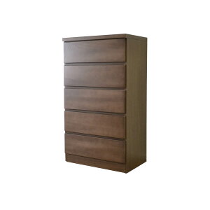 【4%OFFクーポン】 チェスト 北欧 おしゃれ 完成品 リビング タンス 縦長 5段 幅60 ハイチェスト 国産 洋服 収納 収納家具 スライドレール コンパクト ランドリールーム 木製 整理たんす 箪笥