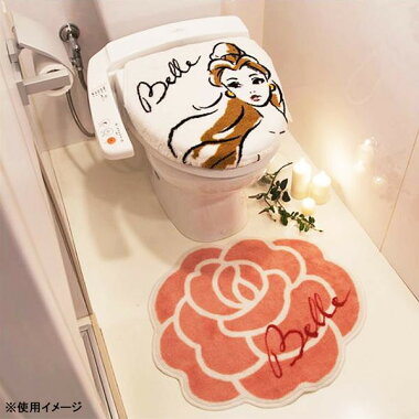 楽天市場 ベル 美女と野獣 トイレマット セット キャラクター 洗濯可 カバーセット トイレ用品 かわいい 洗浄 暖房便座用 バラ ホワイト レッド 一人暮らし トイレ2点セット 美女と野獣 ベル 家具のe Line
