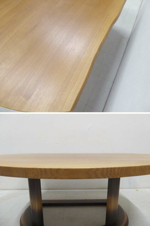 楽天市場】美品□NAGANO INTERIOR ナガノインテリア□タモ材 天然木 半 