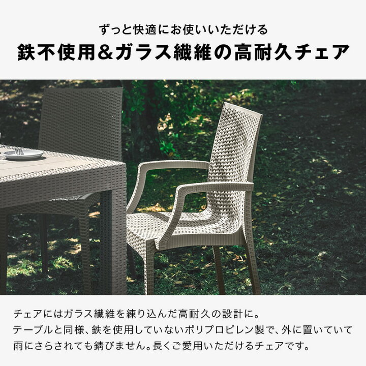 楽天市場】先着200名10%off15日迄◇ガーデンテーブル チェア テーブル 
