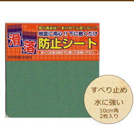 7%offクーポン 5日まで◆滑り止めシート 10cm 2枚入り 滑落防止 家具 インテリア シールタイプ 耐熱性 滑り止め すべり止め スベリ防止 地震対策 耐震