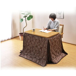 一人用こたつデスクこたつハイタイプこたつパーソナルこたつ机デスクコタツ1人掛け幅90cm高脚こたつダイニングこたつ3点セット肘付き椅子ナチュラル
