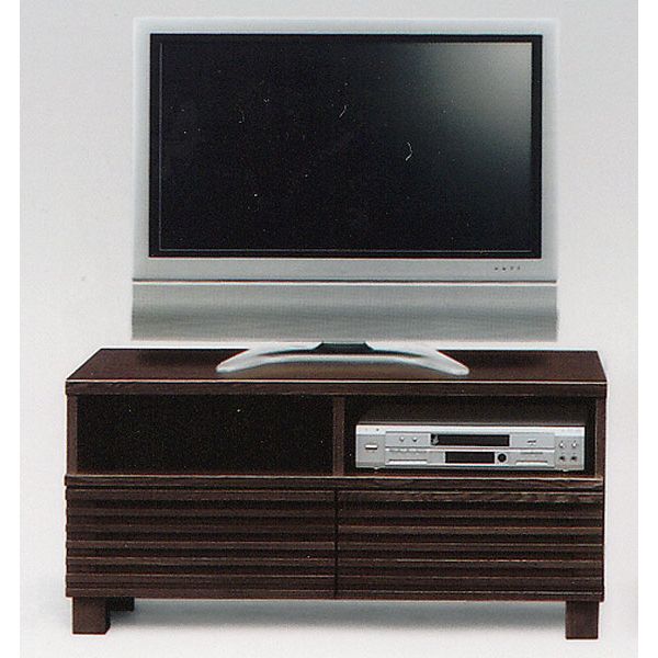 テレビ台 テレビボード 幅100cm TVボード AV収納 引き出し ブラウン ローボード 送料無料