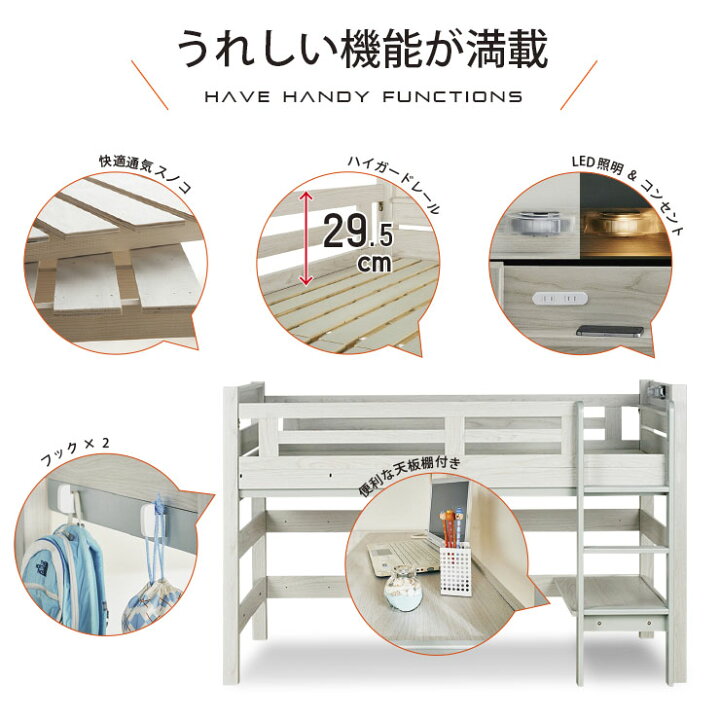 楽天市場】7%クーポン4/12まで☆ ロフトベット イーニー LOFT Mid II 
