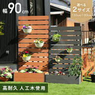 7%クーポン 17-20日★ 楽ラン1位 ウッドフェンス 90×180 90×150 目隠しフェンス ウッド 木製 人工木 プ…