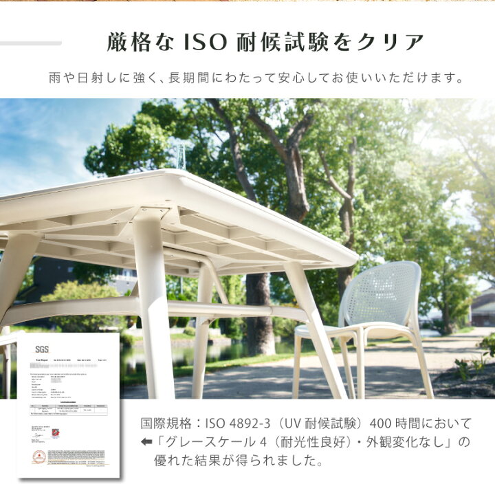 楽天市場】20%クーポン10日まで☆ ガーデンテーブルセット 雨ざらし 
