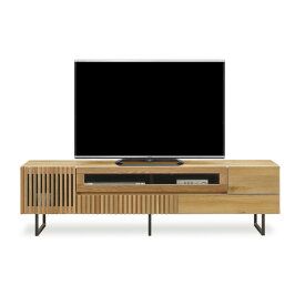 テレビボード テレビ台 ローボード 幅175cm ナラ無垢 北欧 おしゃれ 収納 日本製 国産 ロータイプ 引き出し 一人暮らし 大容量収納 脚付き アンティーク 奥行42.5cm オーディオラック 木 サイドボード 高さ47.5cm ナチュラル 無垢 木目 格子デザイン 木製