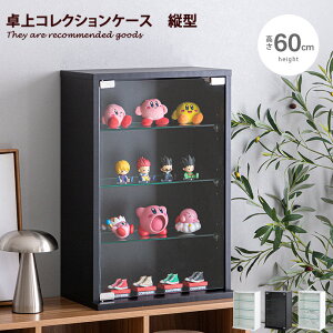 【MAX50%OFF! 10/30 0:00 ~ 23:59まで★】Grami グラミ 卓上コレクションケース ディスプレイ収納 ショーケース 小型 薄型 コレクター シェルフ ガラス棚 ラック キャビネット フィギュア プラモデル