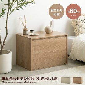 【MAX20％OFF! 7/6 0:00 ~ 7/8 23:59まで★】Colby コルビー テレビ台 TV台 ユニット 収納 カラーボックス チェスト ローボード キャビネット ディスプレイ サイドテーブル 木目調 箱 コーナー 引き出し 組み合わせ 組み替え 連結 ワイド 大容量 1段 書類 本 幅60 120