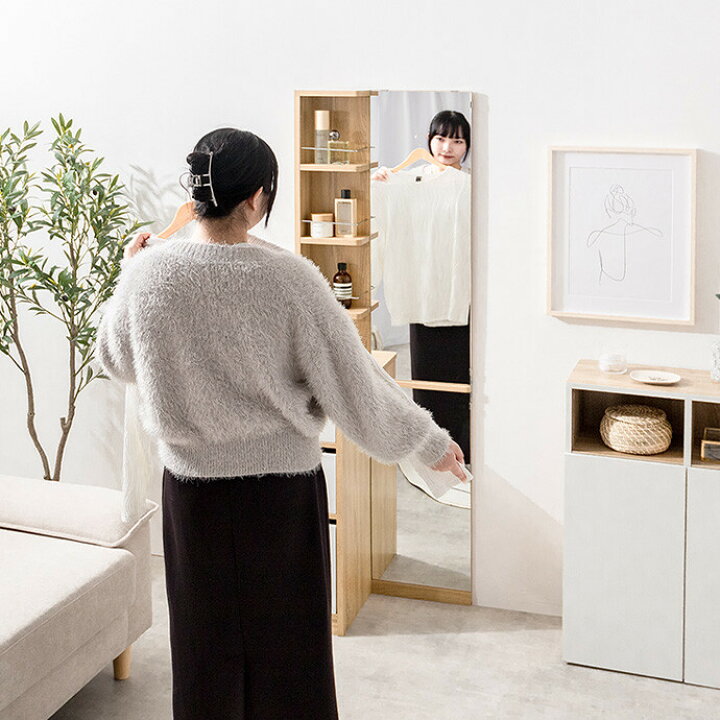 楽天市場】Elena エレナ ドレッサー 鏡台 テーブル コンパクト 姿見 