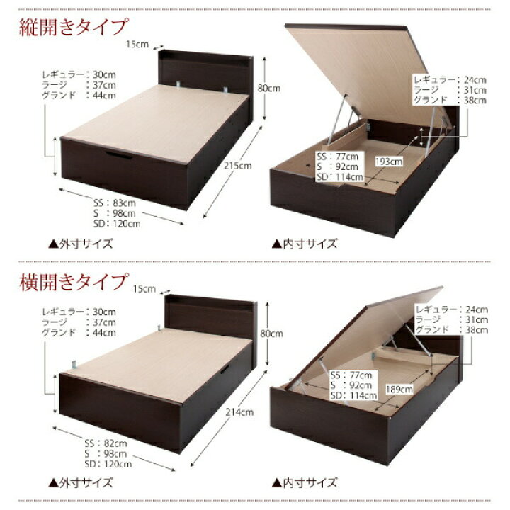 楽天市場】ベッド ベット マットレス付き 収納 収納付 収納ベッド 跳ね 