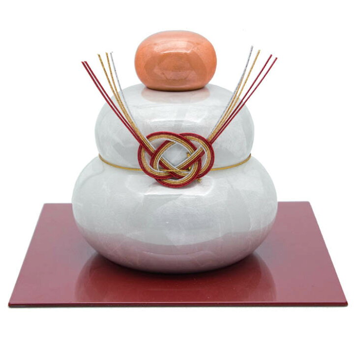 楽天市場】鏡餅 鏡もち 陶器 九谷釉裏銀彩 おしゃれ 限定販売 至高の 