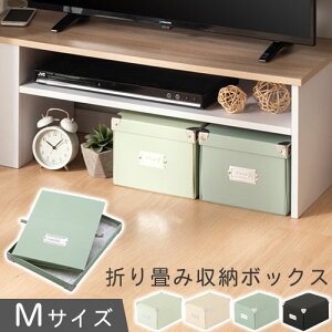 トフィー カラーボックス インナーボックス ふた付き 約 幅21 奥行28 高さ16 cm アッシュホワイト/シェルピンク/ペールアクア/リッチブラック ZST007125