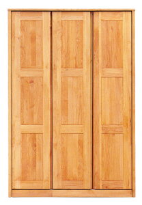 アルダー材国産幅120cmワードロープ<アリセア>ワードローブ クローゼット ロッカー 服吊 幅120cm 北欧 シンプル モダン 国産 木製 完成品 国産品 衣類収納 レール付 木製 大容量 大川家具