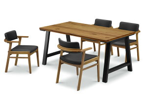 ؖ×ubN_ȃ_CjO5_ZbgIX150cm VR C EH[ibg I[N _CjO _CjOe[u _CjO`FA x` `FA e[u H Zbg 4