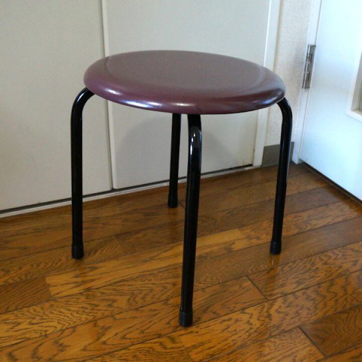 楽天市場】丸いすロータイプ 10脚セット高さ35cm低床タイプ(青・赤 