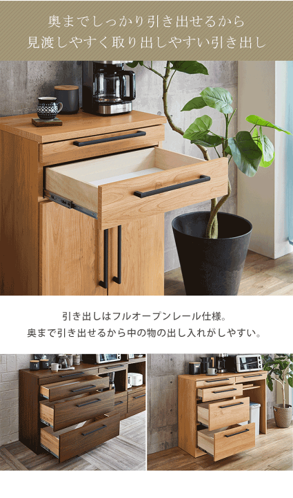 楽天市場】☆ P3倍 15日限定 ☆ 食器棚 ロータイプ キッチン
