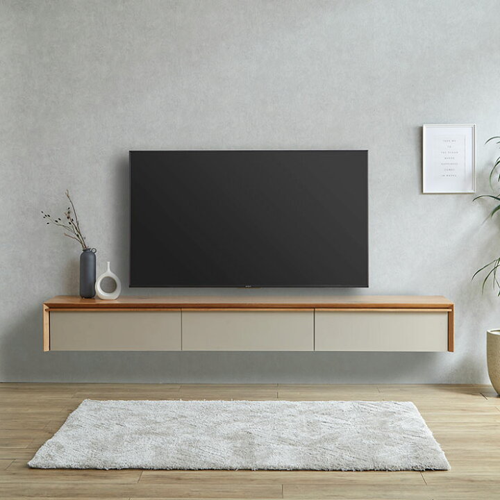 楽天市場】☆ P3倍 マラソン限定 ☆ テレビ台 フロート 幅240 壁掛け 