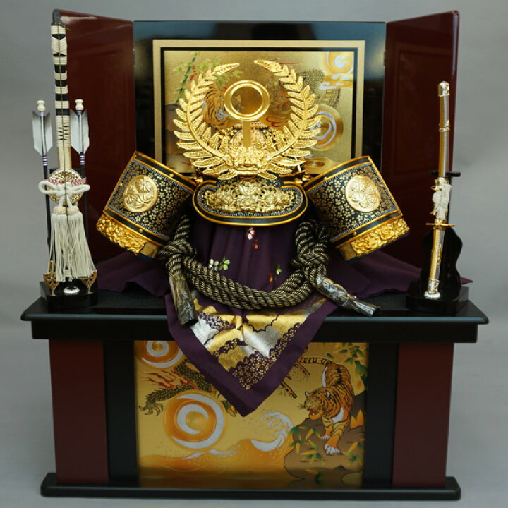 楽天市場】着用兜収納飾り 兜セット 兜飾り 五月人形五月飾り 端午の  