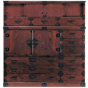 受注生産 民芸家具 和 和風 民芸箪笥和たんす 170cm幅 「筑後民芸 168和タンス」国産 開梱設置 送料無料