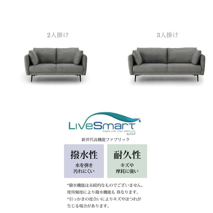 楽天市場】【SS ﾎﾟｲﾝﾄ5倍+10％ｵﾌｸｰﾎﾟﾝ】コンパクトソファ 2人掛け 高 